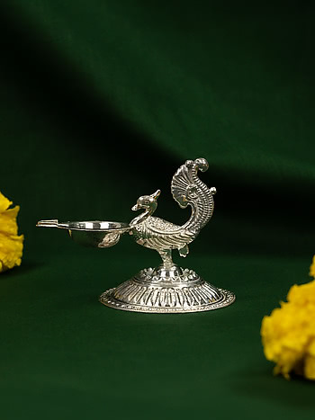 Mor Diya Crafted in 925 Silver