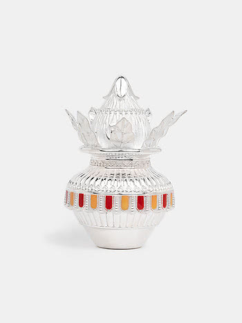 Samruddhi Kalash with Nariyal Crafted in 925 Silver