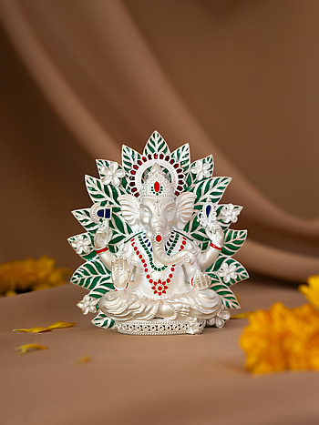 Avighna Ganesh Idol in 925 Silver