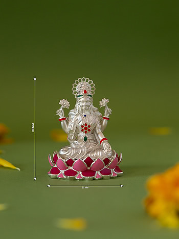Jalaj Lakshmi Idol in 925 Silver