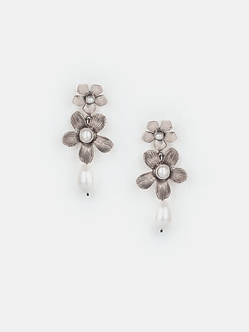 Rei K Earrings in 925 Silver