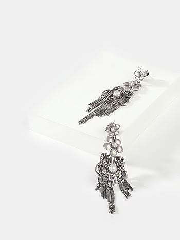 Betty F Earrings in 925 Silver