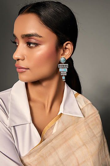 Antique Sesayana Sculpture Earrings