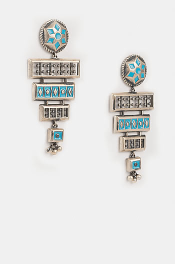 Antique Sesayana Sculpture Earrings