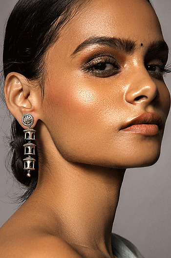 Antique Vamana Pillar Earrings