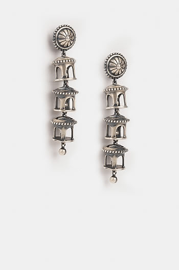 Antique Vamana Pillar Earrings