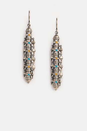 Vajra Sculpture Earrings Vajra Sculpture Earrings
