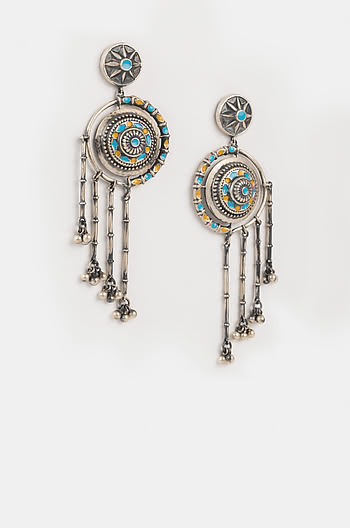 Antique Chakrika Wall Earrings