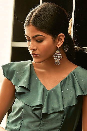 Antique Srasta Step Earrings