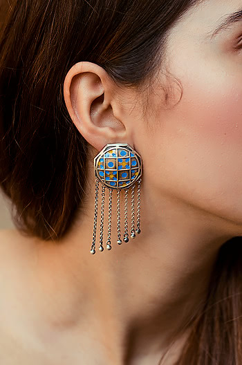 Antique Zirisa Wall Earrings