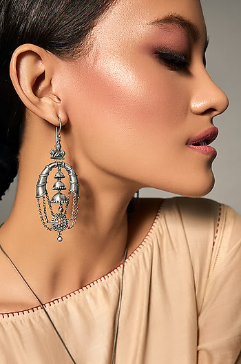 Antique Mallaka Jharokha Earrings