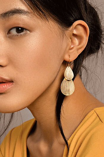 Easy Breezy Earrings in Gold Plating