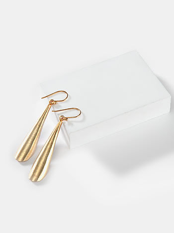 Keep it Casual Earrings in Gold Plated 925 Silver