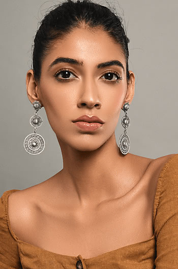 Lambadi Earrings in 925 Silver