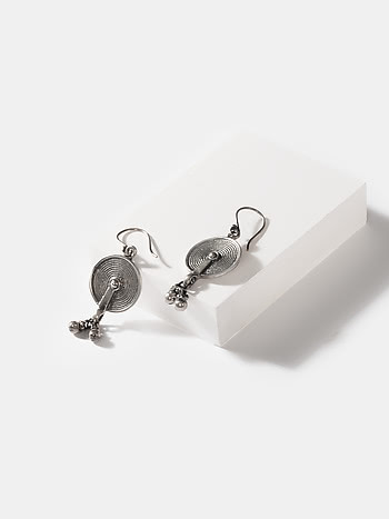 Herkeri Earrings in 925 Silver