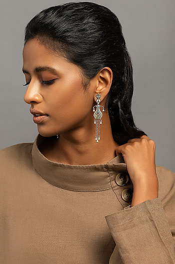 Antique Hazrat Sword Earrings
