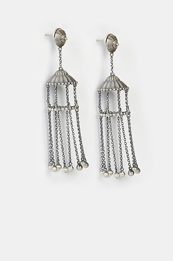 Antique Rudrama Shield Earrings