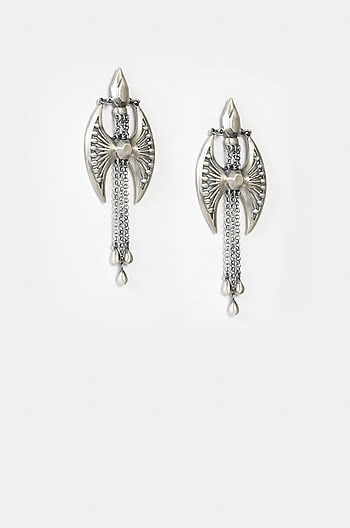 Antique Inayat Axe Earrings
