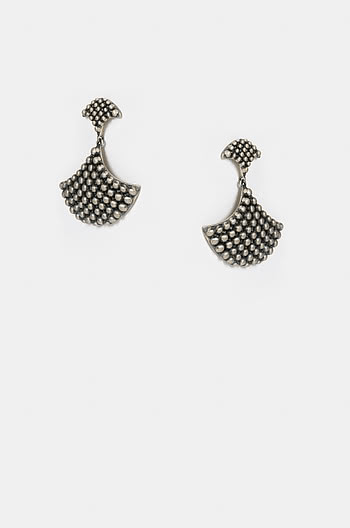 Antique Mallamma Shield Earrings
