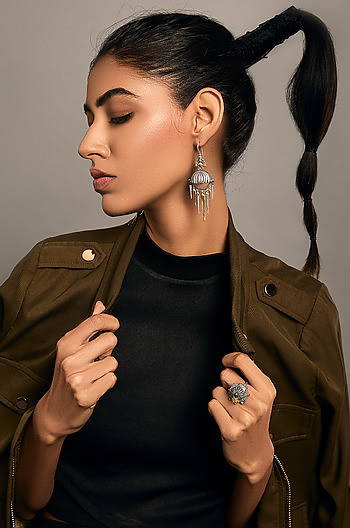 Antique Tarabai Arrow Earrings