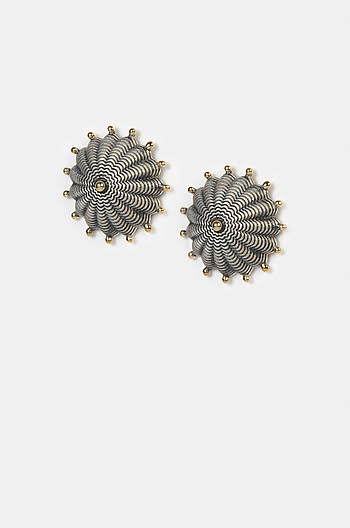 Antique Hariyakka Shield Earrings