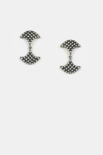 Antique Jodha Shield Earrings Antique Jodha Shield Earrings