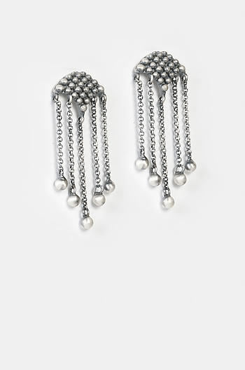 Antique Mariam Shield Earrings