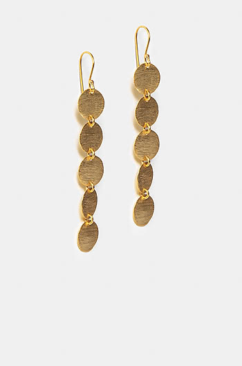 Vacay Mood Earrings in Gold Plating
