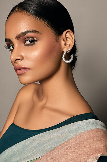 Antique Achintya Pillar Earrings