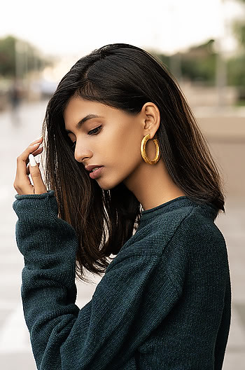 Kerry W Hoops in Gold Plating