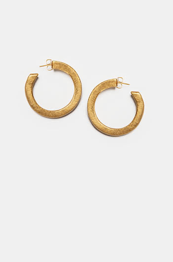 Kerry W Hoops in Gold Plating