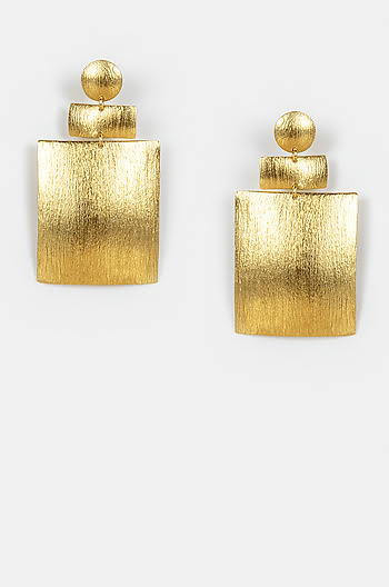 Drama Queen Earrings in Gold Plating