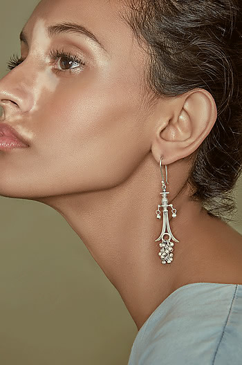 Antique JIjabai Sword Earrings