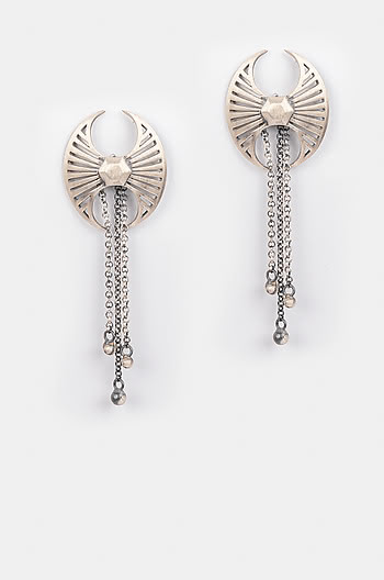 Antique Belawadi Axe Earrings