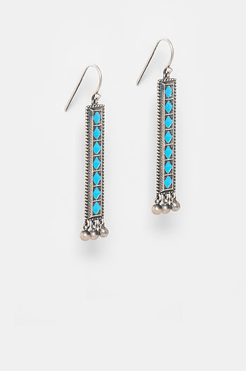 Antique Vapi Pillar Earrings