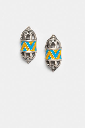 Antique Vartita Sculpture Earrings
