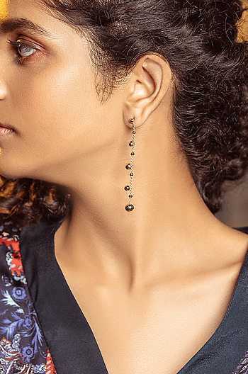 Shake It Off Earrings in Gold Plating