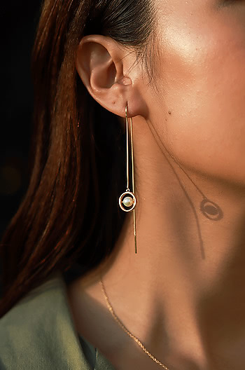 OOTD meets OOTN Earrings in Gold Plating