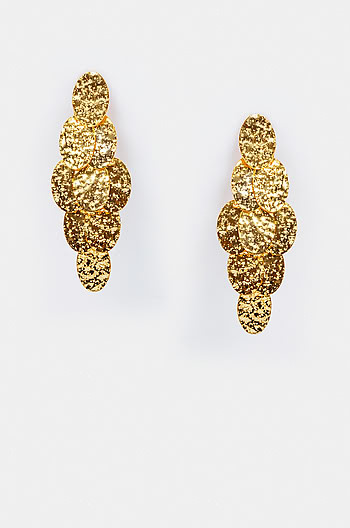 Younger Now Earrings in Gold Plating