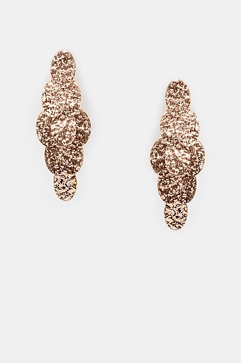 Younger Now Earrings in Rose Gold Plating