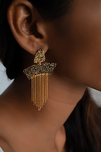 Senorita Earrings in Gold Plating