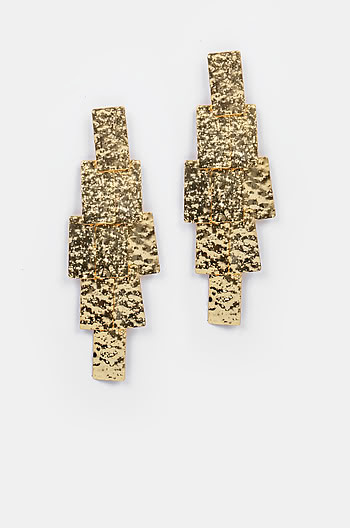 Rodeo Earrings in Gold Plating