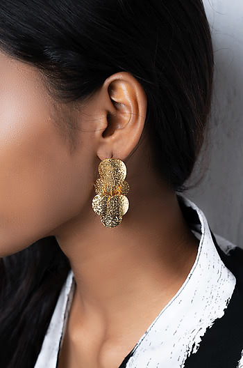 All the Stars Earrings in Gold Plating