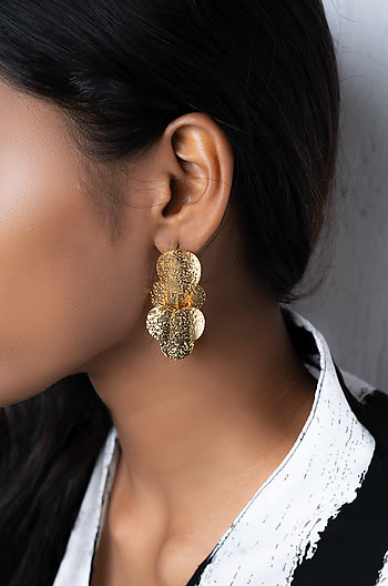 All the Stars Earrings in Gold Plating