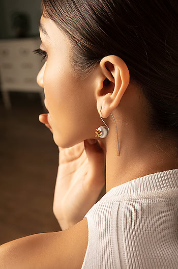 Pomegranate Bud Earrings