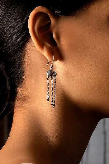 Antique Tough Hides Earrings