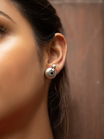 Antique Beejis Committee Meeting Earrings in 925 Silver