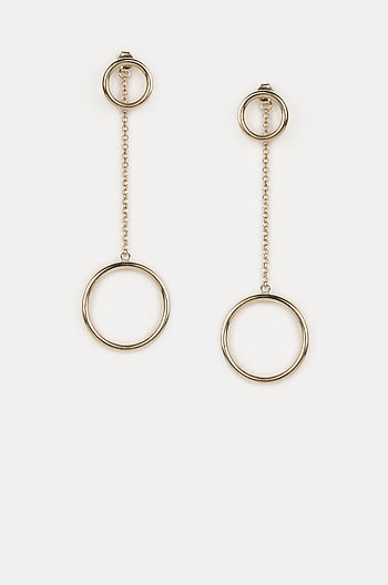 Born This Way Earrings in Gold Plating