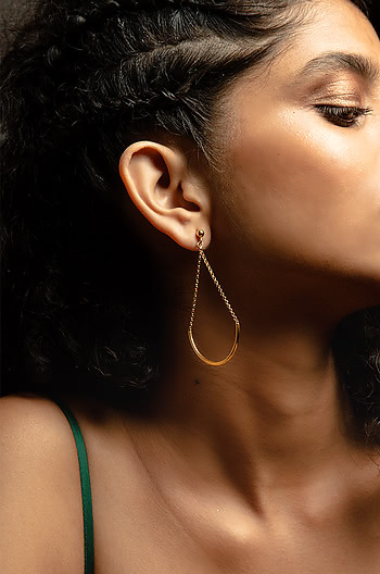 Love Like That Earrings in Gold Plating
