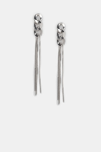 Party Rock Anthem Earrings in Rhodium Plating